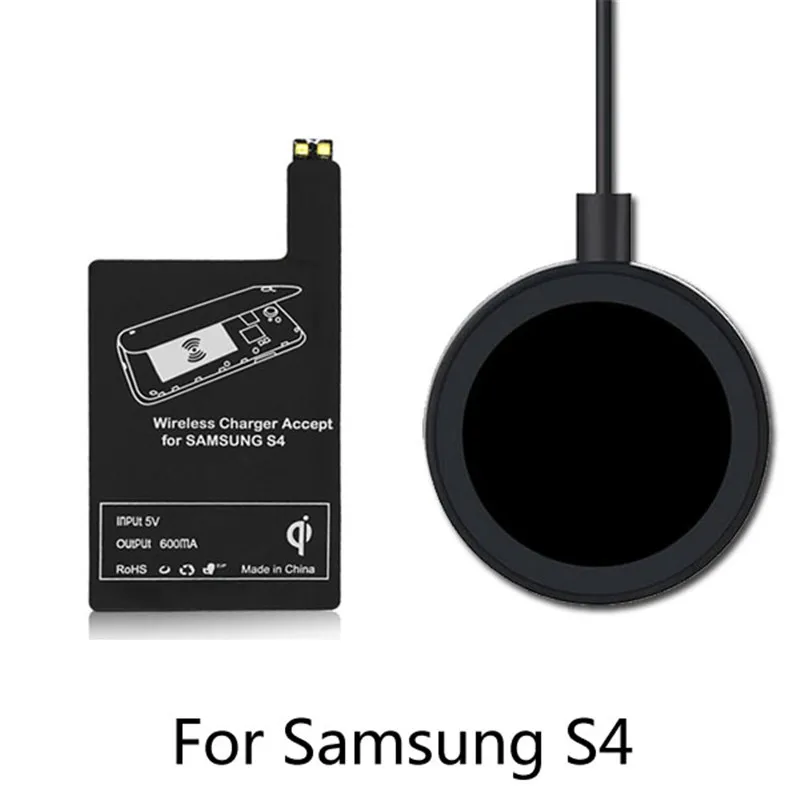 Qi Wireless Charging Kit Charger Charging Adapter Receptor Receiver Coil Pad For Samsung Galaxy S4 i9500
Qi Wireless Charging Kit Charger Charging Adapter Receptor Receiver Coil Pad For Samsung Galaxy S4 i9500