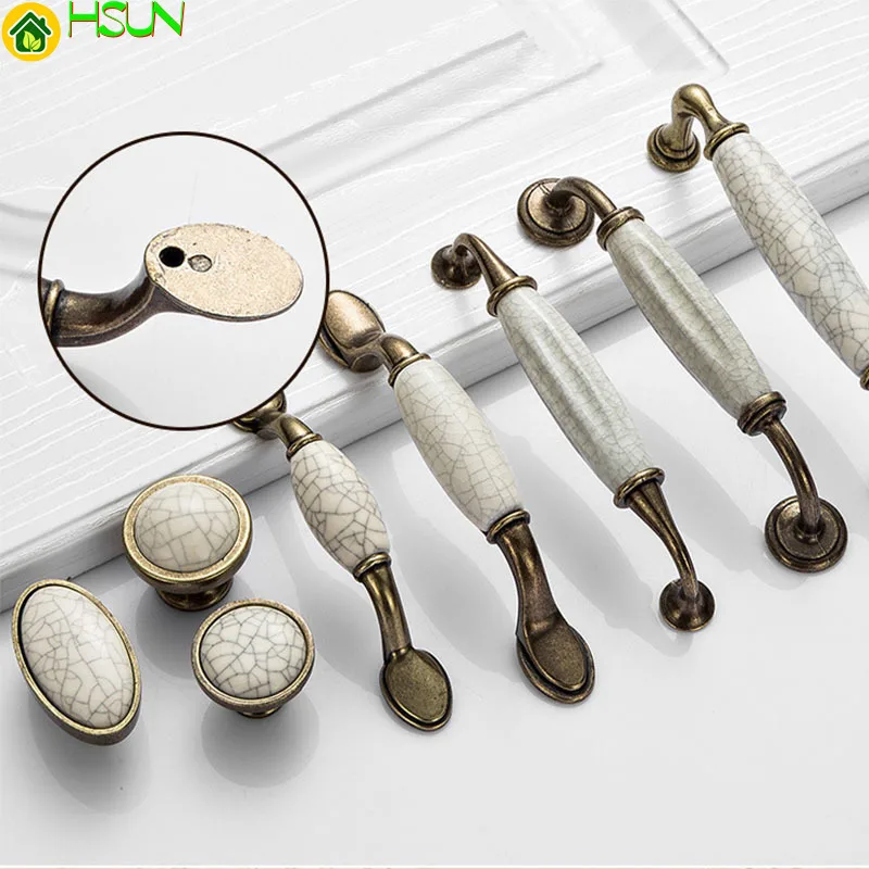 1pc Antique Crack Ceramic Door Handles European Furniture Handles Drawer Pulls Kitchen Cabinet Knobs and Handles CZ-0109
1pc Antique Crack Ceramic Door Handles European Furniture Handles Drawer Pulls Kitchen Cabinet Knobs and Handles CZ-0109