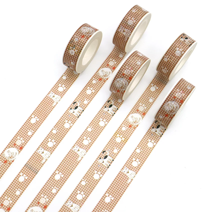 1 PCS Creative kawaii Cats Washi Tape Adhesive Paper Tape School Office Supplies DIY Scrapbooking Decorative Sticker Tape
1 PCS Creative kawaii Cats Washi Tape Adhesive Paper Tape School Office Supplies DIY Scrapbooking Decorative Sticker Tape