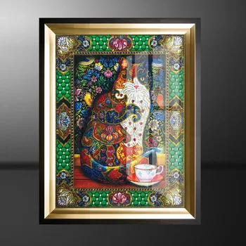 Special shaped diamond painting cat full rhinestone painting with round drill mosaic diamond
Special shaped diamond painting cat full rhinestone painting with round drill mosaic diamond
