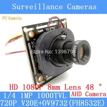 

PU`Aimetis 720P AHD 4in1 1000TVL OV9732 CCTV Camera Module 1080P 8mm Lens Video surveillance camera IR-CUT dual-filter switch