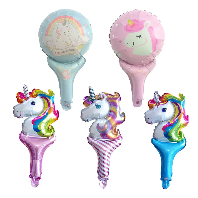 50Piecs Unicorn Hand Stick Balloon Birthday Party Decorations Kids Inflatable Balloon Stick Clappers Toys Unicorn Party Supplies
50Piecs Unicorn Hand Stick Balloon Birthday Party Decorations Kids Inflatable Balloon Stick Clappers Toys Unicorn Party Supplies