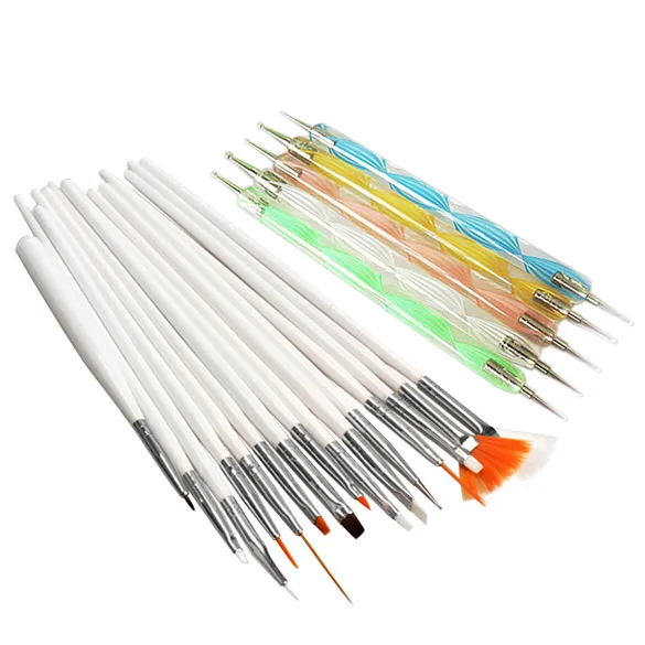20pcs a set Nail Art Design Set Dotting Painting Drawing Polish Brush Pen Tools Nail Polish Art Brush
20pcs a set Nail Art Design Set Dotting Painting Drawing Polish Brush Pen Tools Nail Polish Art Brush