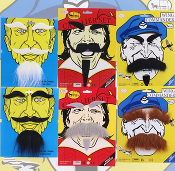 100Sets Halloween Christmas Costume Party Fake Moustache Beard Eyebrow Self Adhesive Mustache Fancy Dress Party Fun Rogue Boy
100Sets Halloween Christmas Costume Party Fake Moustache Beard Eyebrow Self Adhesive Mustache Fancy Dress Party Fun Rogue Boy