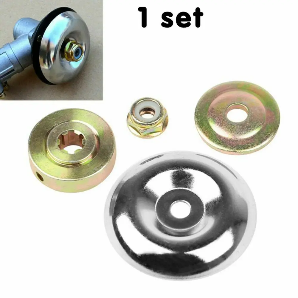 4 Packs Metal Gearbox Blade M10 Nut Fixing Kit For String Trimmer Brushcutter Easy To Use Durable HG11653
4 Packs Metal Gearbox Blade M10 Nut Fixing Kit For String Trimmer Brushcutter Easy To Use Durable HG11653