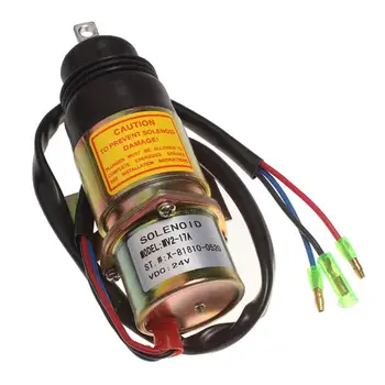 Fuel Shut Off Solenoid MV2-17A Stop Solenoid Valve for Isuzu 4JG1 4JG2 6BG1 6BB1 Engine
Fuel Shut Off Solenoid MV2-17A Stop Solenoid Valve for Isuzu 4JG1 4JG2 6BG1 6BB1 Engine