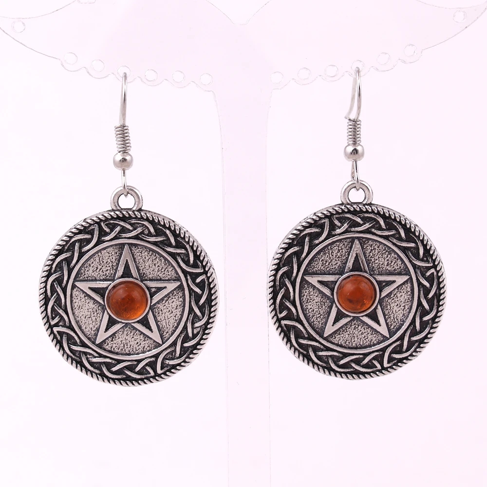 New Styles Knot PENTACLE Pendant solid background Pentagram w/ Rhinestone choice jewelry earring
New Styles Knot PENTACLE Pendant solid background Pentagram w/ Rhinestone choice jewelry earring