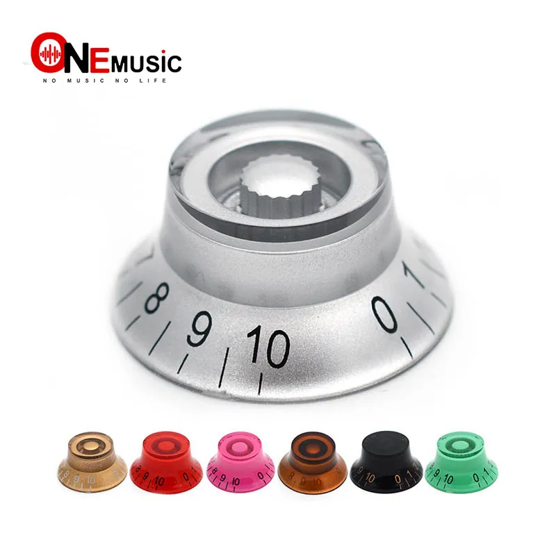 4pcs colorful Top Hat Speed Control plastic material Transparent hand guitar knobs For Electric Guitar
4pcs colorful Top Hat Speed Control plastic material Transparent hand guitar knobs For Electric Guitar