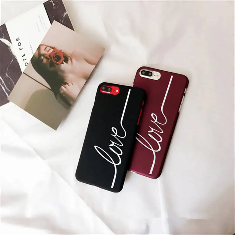 Simple English Love For Iphone 66S 6P 78 78plus Xxs Xr Xsmax Matte Men And Women Drop Protection Sleeve
Simple English Love For Iphone 66S 6P 78 78plus Xxs Xr Xsmax Matte Men And Women Drop Protection Sleeve