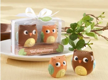 Newest party favors Owl Always Love You Ceramic Salt and Pepper Shakers Wedding gifts 240pcs=120pairs/lot free shipping
Newest party favors Owl Always Love You Ceramic Salt and Pepper Shakers Wedding gifts 240pcs=120pairs/lot free shipping
