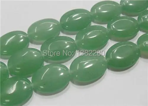 Wholesale Fashion 12x16mm Green Aventurine Oval Loose Bead chalcedony 15'' JT5821
Wholesale Fashion 12x16mm Green Aventurine Oval Loose Bead chalcedony 15'' JT5821