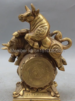 10" Marked Chinese FengShui Bronze Animal Two Cattle Ox moo-cow Handshake Statue
10" Marked Chinese FengShui Bronze Animal Two Cattle Ox moo-cow Handshake Statue