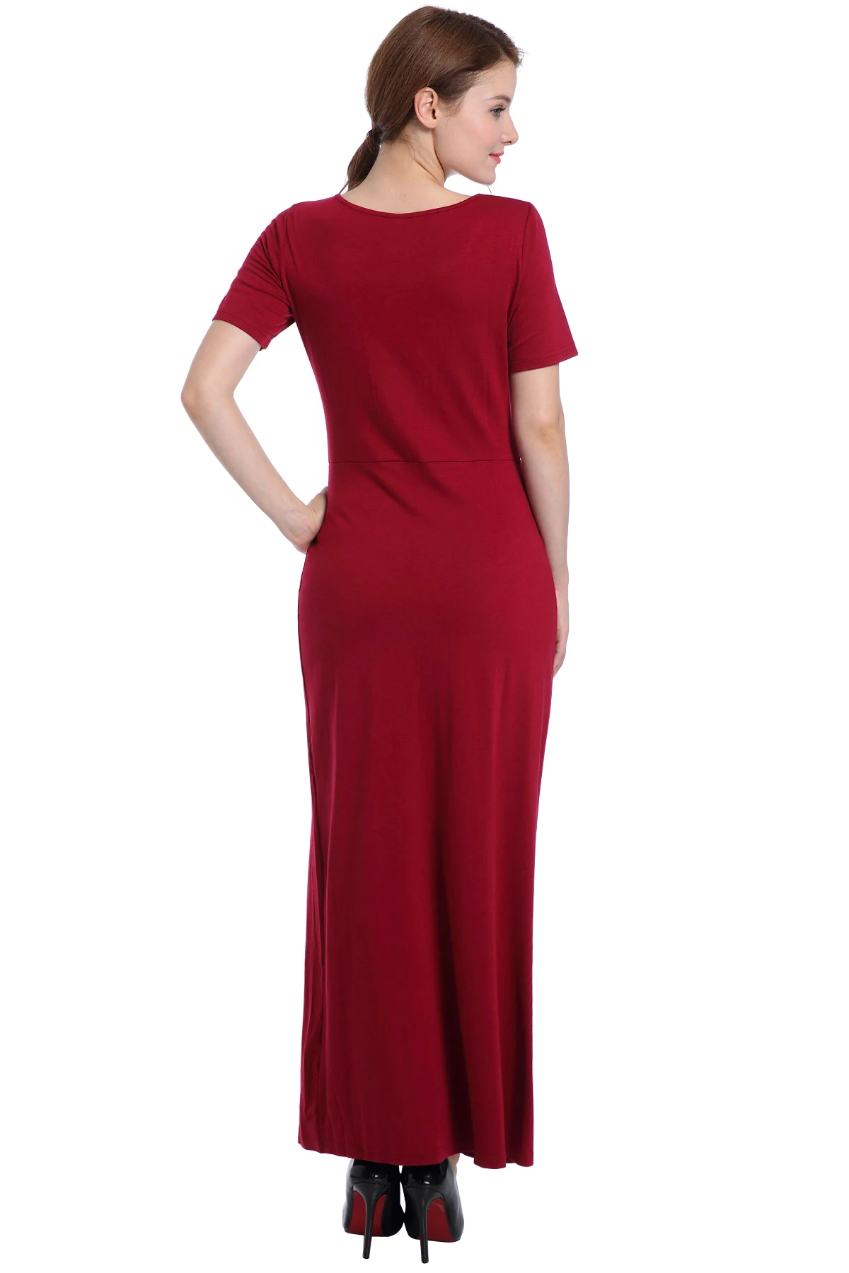 women long dress spilt 059a (6)