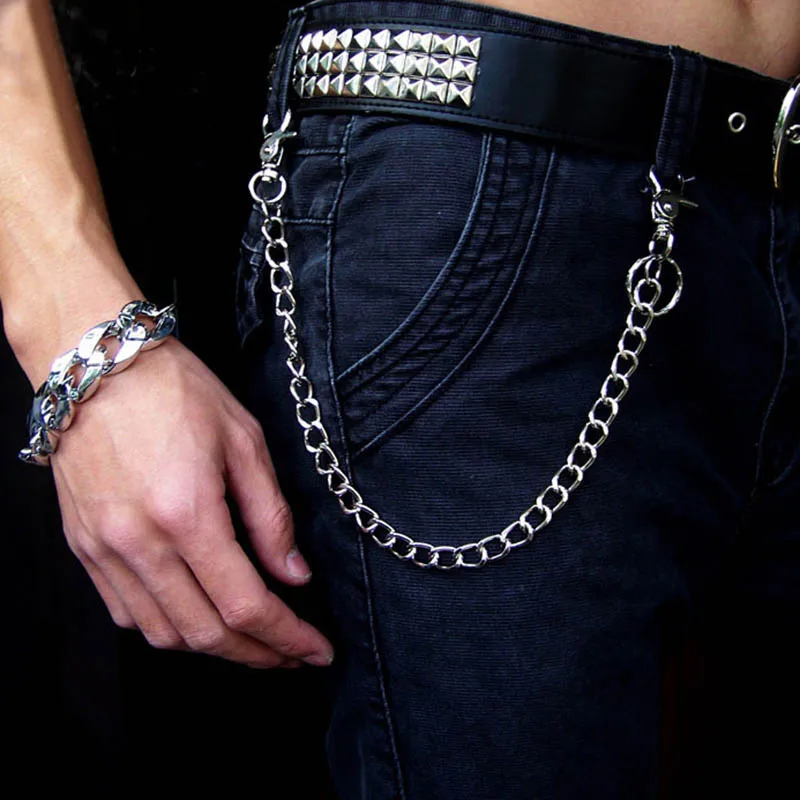 Novelty Punk Hip-hop Alloy Chain on jeans Trendy Male Metal Chain on pants Man or Women Jeans Clothing Accessories Chain Belt
Novelty Punk Hip-hop Alloy Chain on jeans Trendy Male Metal Chain on pants Man or Women Jeans Clothing Accessories Chain Belt