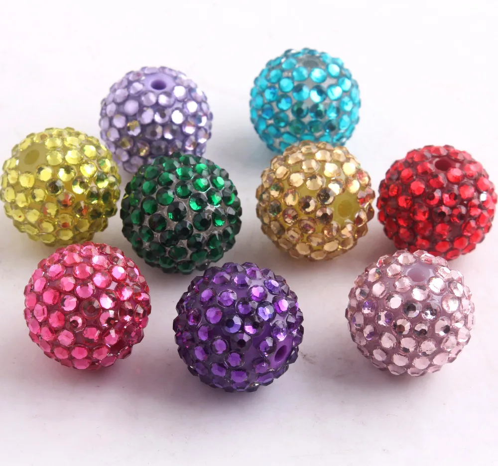 Kwoi vita 20mm random mixed 100pcs colorful Chunky Resin color Rhinestone Ball Beads for Kids
Kwoi vita 20mm random mixed 100pcs colorful Chunky Resin color Rhinestone Ball Beads for Kids