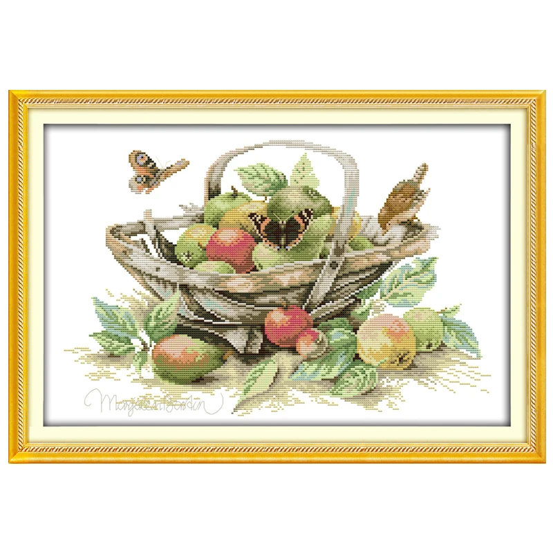 Fruit Basket and Bird Patterns Counted Cross Stitch 11CT 14CT Cross Stitch Set Wholesale Cross-stitch Kits Embroidery Needlework
Fruit Basket and Bird Patterns Counted Cross Stitch 11CT 14CT Cross Stitch Set Wholesale Cross-stitch Kits Embroidery Needlework