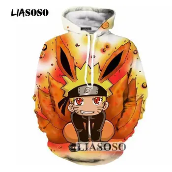 LIASOSO Anime Hoodies Men 2017 Harajuku 3d Kid Naruto Printed Hooded Sweatshirts Winter Autumn Casual Long Sleeves Jackets R3993
LIASOSO Anime Hoodies Men 2017 Harajuku 3d Kid Naruto Printed Hooded Sweatshirts Winter Autumn Casual Long Sleeves Jackets R3993
