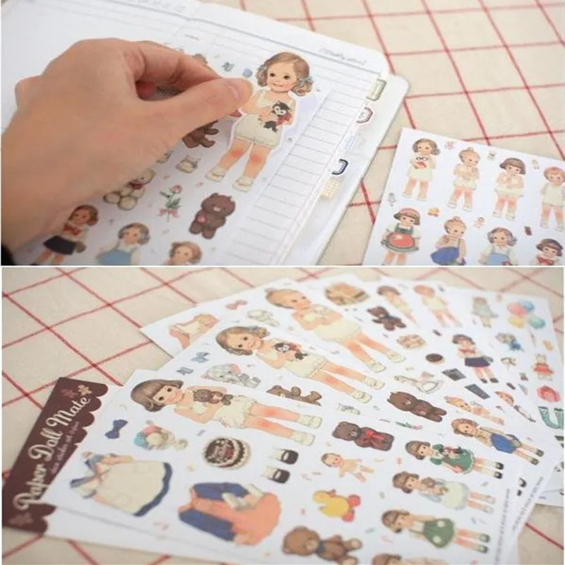 20packs/lot Cute girl Paper sticker Decoration label Multifunction Deco Great Gift for Kids
20packs/lot Cute girl Paper sticker Decoration label Multifunction Deco Great Gift for Kids