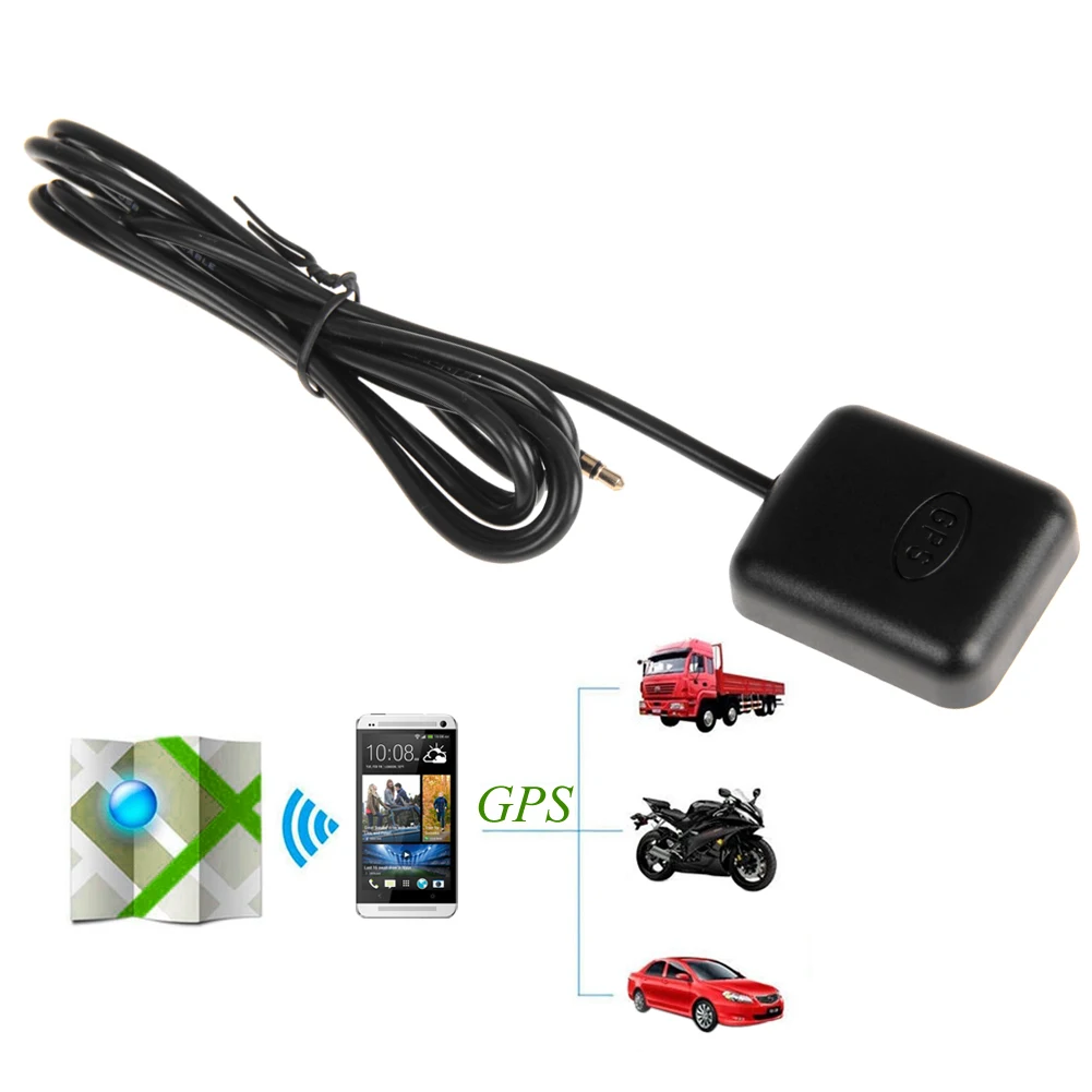 Image 3.5mm Car GPS Module for Auto Car DVR Dash Camera Recorder GPS Navigator Tracking Device Recording Antenna Accessory