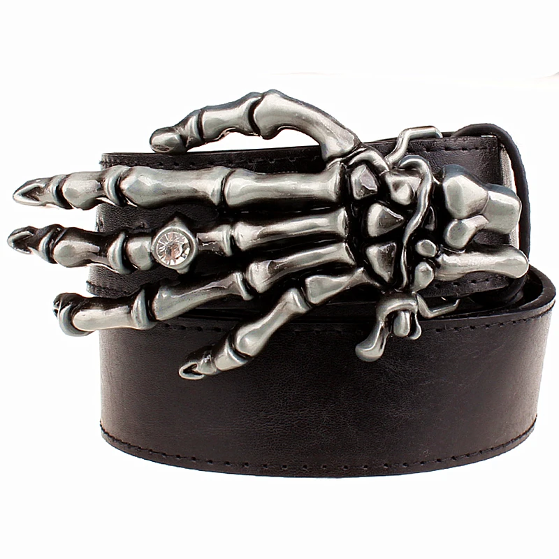 Fashion Demon Hand belt ghost claw belt punk Pu Leather Belt Metal Diamond hip hop Gift for Men women
Fashion Demon Hand belt ghost claw belt punk Pu Leather Belt Metal Diamond hip hop Gift for Men women