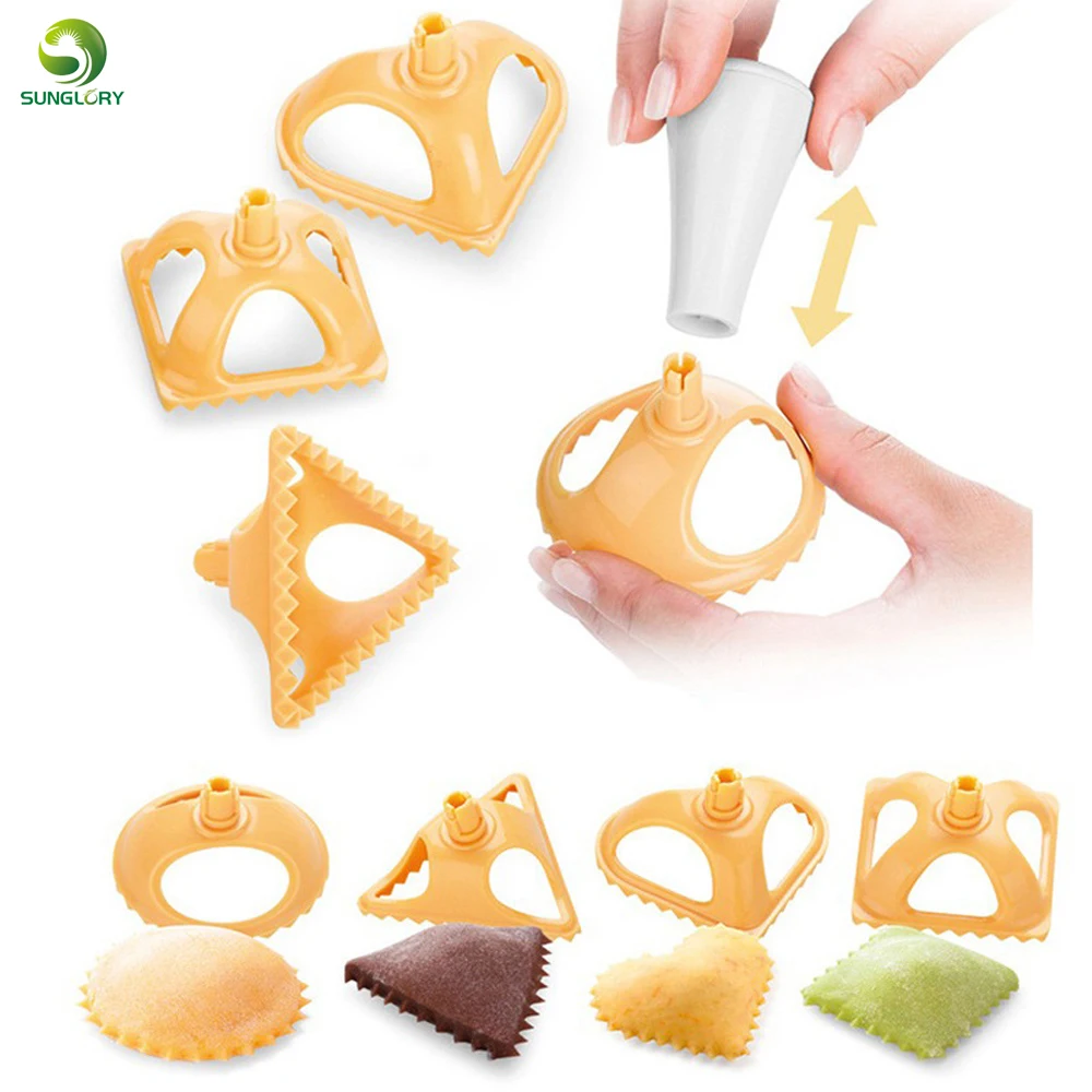 4PCS/SET Plastic Dumpling Molds 4 Shapes Dumpling Press Tool Chinese Jiaozi Mold Cooking Pastry Dumpling Maker Kitchen Tools
4PCS/SET Plastic Dumpling Molds 4 Shapes Dumpling Press Tool Chinese Jiaozi Mold Cooking Pastry Dumpling Maker Kitchen Tools