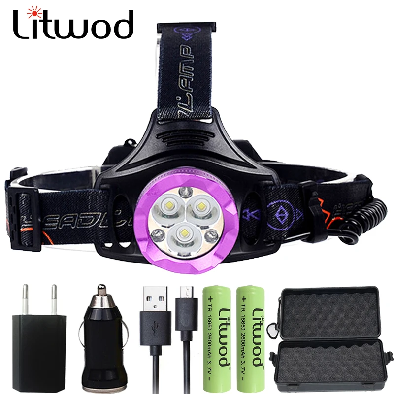 Litwod z307307 Led Headlamp Headlight 12000LM 3x XM-L2+3x COB Head Lamp Portable Light Torch Lantern for camping fishing
Litwod z307307 Led Headlamp Headlight 12000LM 3x XM-L2+3x COB Head Lamp Portable Light Torch Lantern for camping fishing