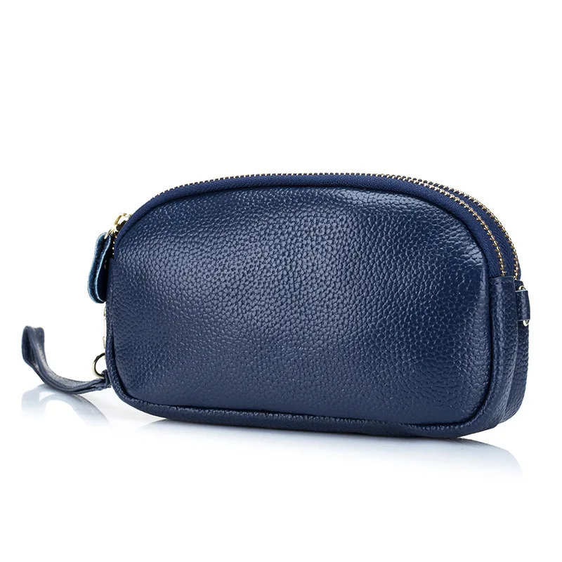 Genuine Leather Double Capacity Ladies Grip Bag Cow Leather Clutches Women Party Blue Cuero Genuino Wrist Mobile Small Phone Bag
Genuine Leather Double Capacity Ladies Grip Bag Cow Leather Clutches Women Party Blue Cuero Genuino Wrist Mobile Small Phone Bag