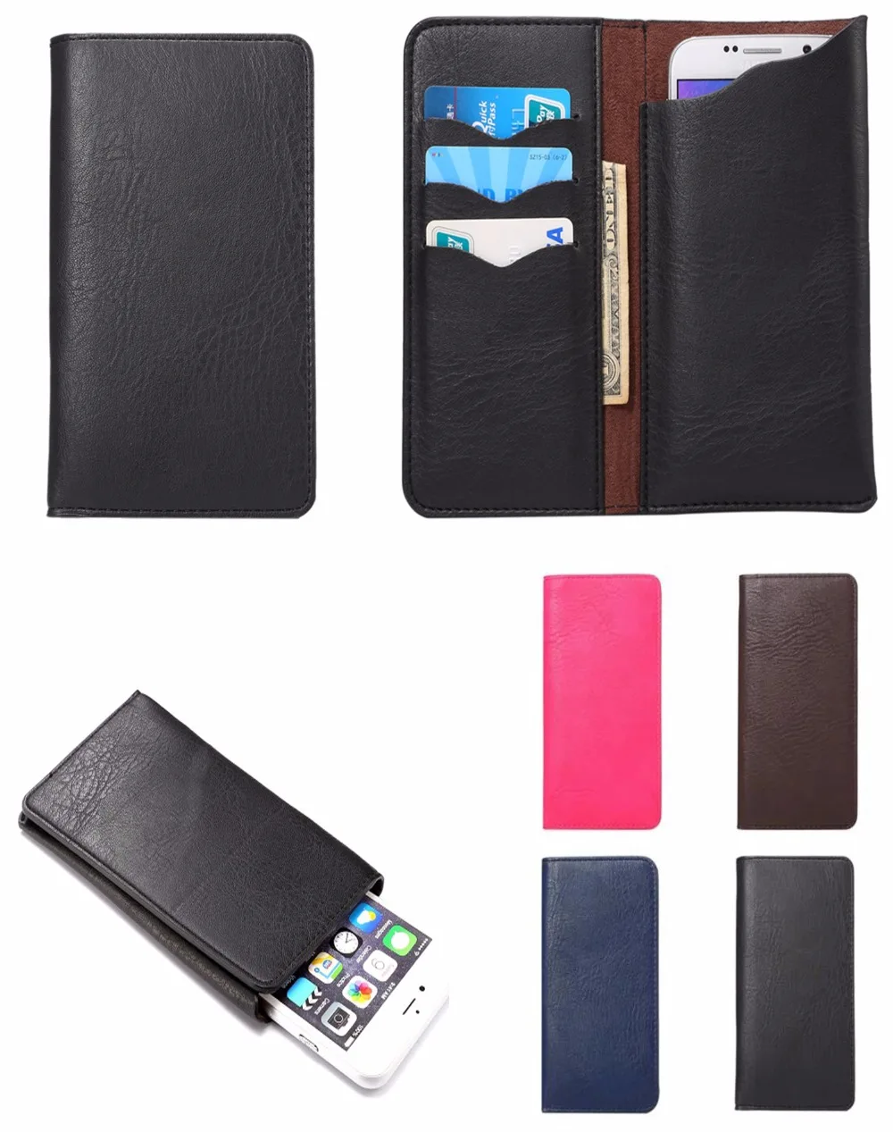 Universal Wallet Card Money Case Phone Leather For Umi Umidigi Z Pro/UMI Plus/Max/Super/Touch X/Rome/Rome X/Touch 5.5"Bag |