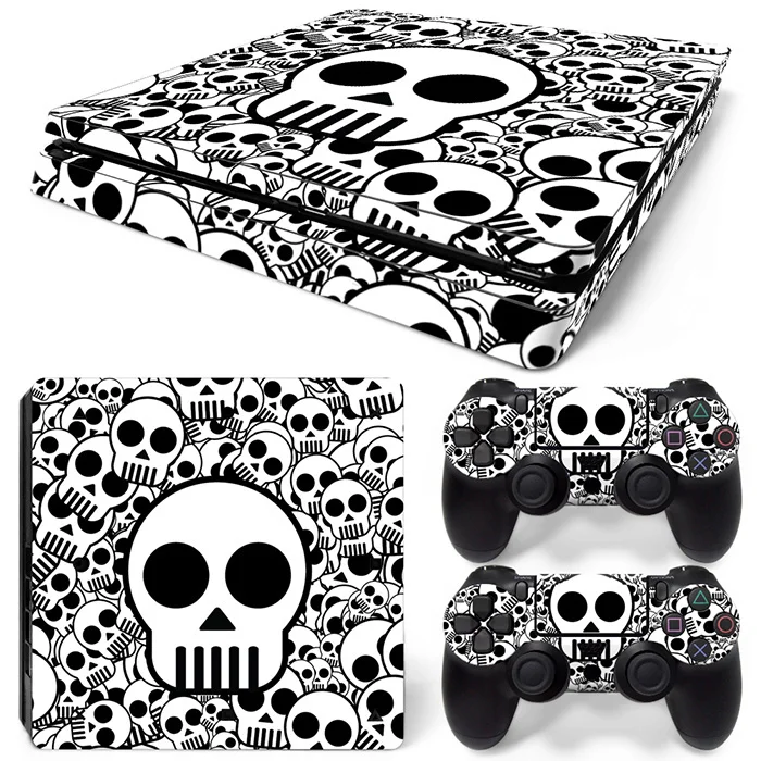 White Skull Decal Skins for Ps 4 Slim for Playstation4 S Vinyl Sticker Cover Case
White Skull Decal Skins for Ps 4 Slim for Playstation4 S Vinyl Sticker Cover Case