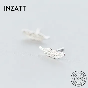 INZATT Minimalist Lonely Pretty Feather Stud Earrings Charm 925 Sterling Silver Men Earrings Party For Women Fine Jewelry
INZATT Minimalist Lonely Pretty Feather Stud Earrings Charm 925 Sterling Silver Men Earrings Party For Women Fine Jewelry