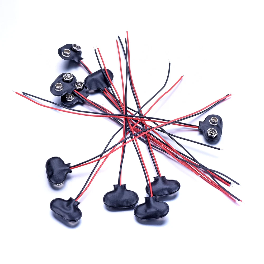 US In Warehouse Retail 10Pcs 9V attery Snap Power Cable Clip Male Line Battery Adapter Jack Connector Hard Shell Buckle
US In Warehouse Retail 10Pcs 9V attery Snap Power Cable Clip Male Line Battery Adapter Jack Connector Hard Shell Buckle