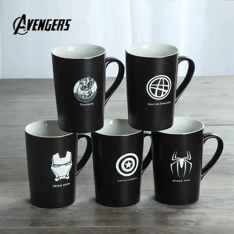 The Avengers Mugs With Cover And Spoon Ceramic Cup 420ml Iron Man Captain Hulk Thor Spider-Man Marvel Coffee Milk Cup
The Avengers Mugs With Cover And Spoon Ceramic Cup 420ml Iron Man Captain Hulk Thor Spider-Man Marvel Coffee Milk Cup
