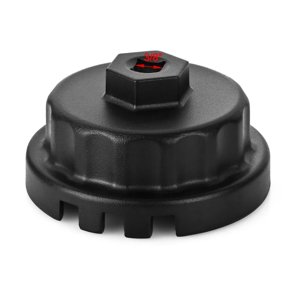 Chuang Qian Black 64.5mm 14 fultes Oil Filter Wrench Cap Housing Tool 6&8 Cylinder Engines Universal For Lexus ES/GS/IS/LS/RC/RX
Chuang Qian Black 64.5mm 14 fultes Oil Filter Wrench Cap Housing Tool 6&8 Cylinder Engines Universal For Lexus ES/GS/IS/LS/RC/RX