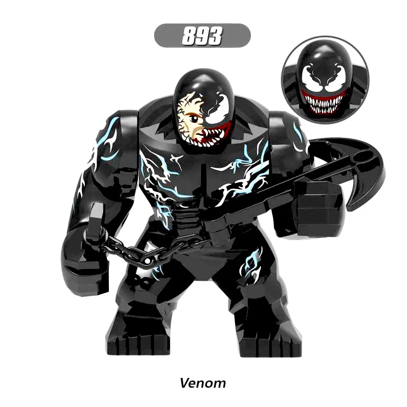 Anti Venom Single Sale Large Big Figures Thanos Dogshank Cull Obsidian Batman Iron Man HulkBuster Building Blocks Kids Toys gift
Anti Venom Single Sale Large Big Figures Thanos Dogshank Cull Obsidian Batman Iron Man HulkBuster Building Blocks Kids Toys gift