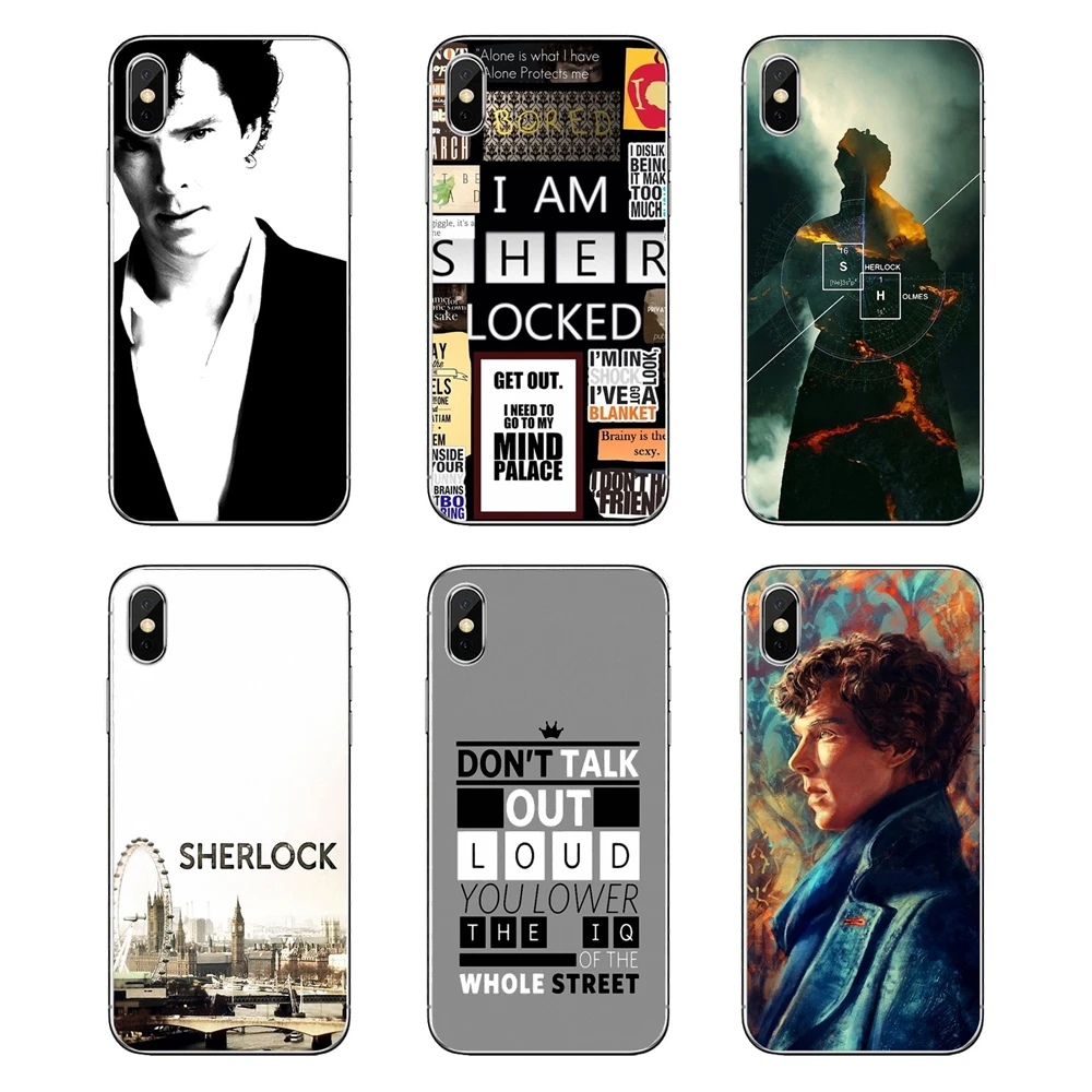 For iPod Touch iPhone 4 4S 5 5S 5C SE 6 6S 7 8 X XR XS Plus MAX Sherlock Holmes Soft Transparent Cases Covers
For iPod Touch iPhone 4 4S 5 5S 5C SE 6 6S 7 8 X XR XS Plus MAX Sherlock Holmes Soft Transparent Cases Covers