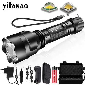 1000LM Super Bright LED Tactical Flashlight T6 L2 Torch 1/5 Modes Lanternas Night Riding Camping Hiking Hunting Light Use 18650
1000LM Super Bright LED Tactical Flashlight T6 L2 Torch 1/5 Modes Lanternas Night Riding Camping Hiking Hunting Light Use 18650