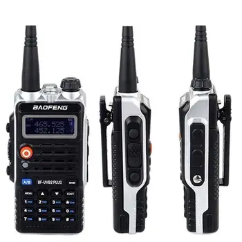 Baofeng BF-UVB2 Plus 8W High Power 7.4V 4800mAh Li-ion Battery LED Two Way Radio Walkie Talkie Dual Band UVB2 with Earphone
Baofeng BF-UVB2 Plus 8W High Power 7.4V 4800mAh Li-ion Battery LED Two Way Radio Walkie Talkie Dual Band UVB2 with Earphone