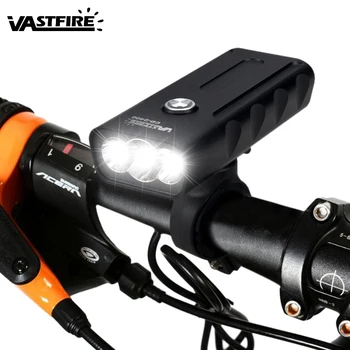 Waterproof USB Rechargeable Bike Light 3*T6 Front Bike Headlight Safety Night Cycling Lamp Built-in Battery Bike Flashlight
Waterproof USB Rechargeable Bike Light 3*T6 Front Bike Headlight Safety Night Cycling Lamp Built-in Battery Bike Flashlight