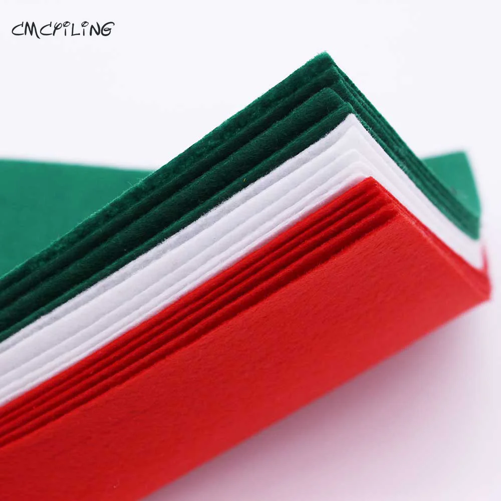 CMCYILING Christmas Felts Red Green White Hard Felt Sheets For Felt Craft DIY Craft Arts Crafts & Sewing Scrapbook Hometextile
CMCYILING Christmas Felts Red Green White Hard Felt Sheets For Felt Craft DIY Craft Arts Crafts & Sewing Scrapbook Hometextile