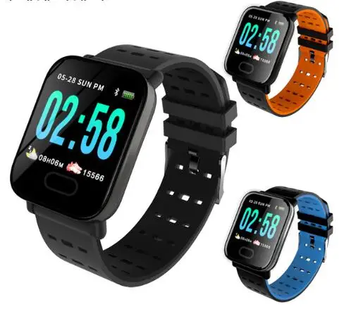 Toper A6 Smart bracelete with Heart Rate Monitor Fitness Tracker Blood Pressure Smart Watch Waterproof For Android IOS PK M3 L5
Toper A6 Smart bracelete with Heart Rate Monitor Fitness Tracker Blood Pressure Smart Watch Waterproof For Android IOS PK M3 L5
