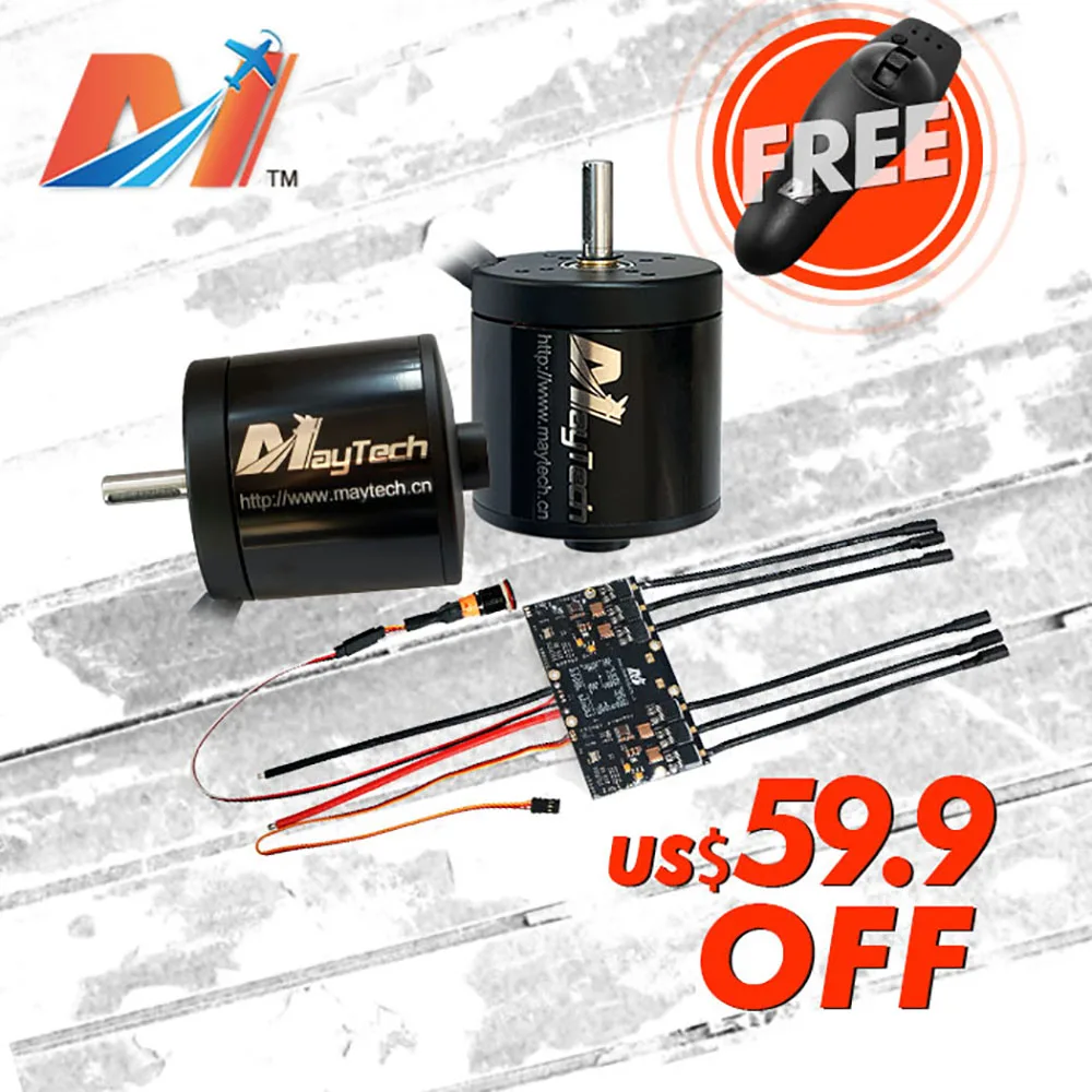 Maytech Black Friday SALE electric-longboard 6365 170KV dc motor dustproof open source esc VESC based controller Mini Remote
Maytech Black Friday SALE electric-longboard 6365 170KV dc motor dustproof open source esc VESC based controller Mini Remote