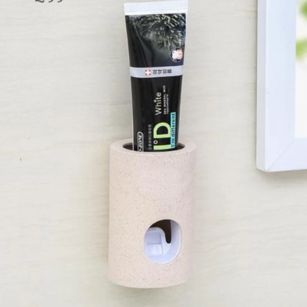 1PC Automatic Toothpaste Dispenser Holder Toothbrush Wall Mount Rack Squeezer Bathroom Tools | Дом и сад