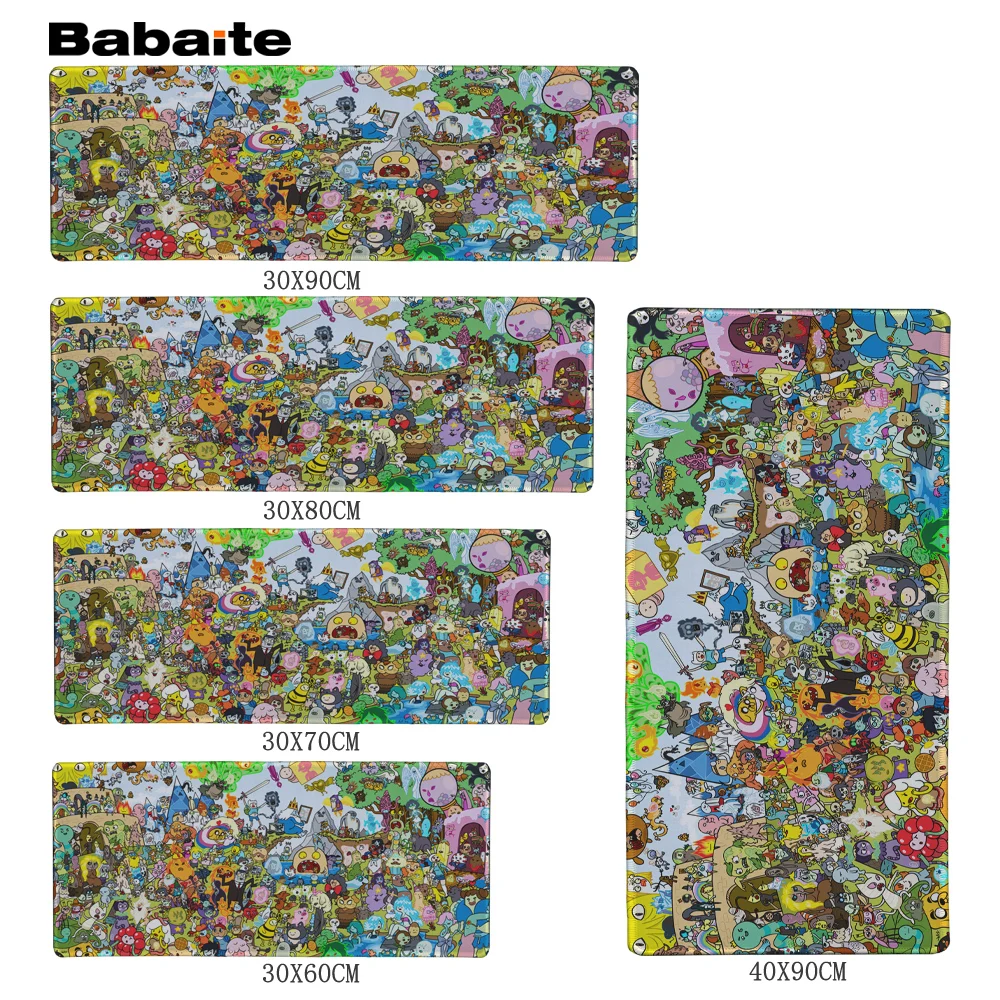 Babaite Adventure Time Speed Gaming Edition Mouse Pad 900 * 300mm XL Edge of Locking Mouse Pad for Laptop
Babaite Adventure Time Speed Gaming Edition Mouse Pad 900 * 300mm XL Edge of Locking Mouse Pad for Laptop