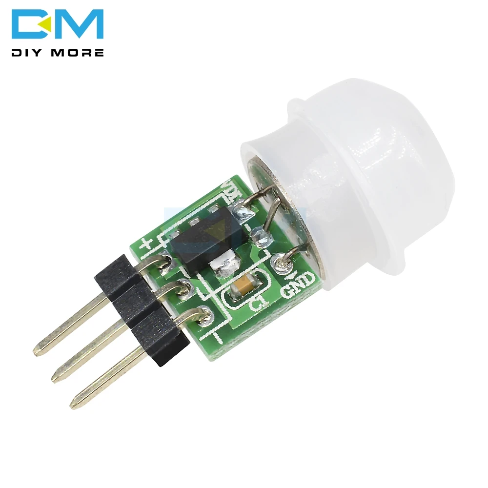 AM312 Sensor Mini IR Pyroelectric Infrared PIR Motion Human Sensor Automatic Detector Module Board
AM312 Sensor Mini IR Pyroelectric Infrared PIR Motion Human Sensor Automatic Detector Module Board
