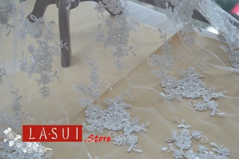 Retro Heavy beaded Wedding dress DIY Rayon yarn net beads sequins 1.35m Ivory white Plant flowers clean and honest
Retro Heavy beaded Wedding dress DIY Rayon yarn net beads sequins 1.35m Ivory white Plant flowers clean and honest