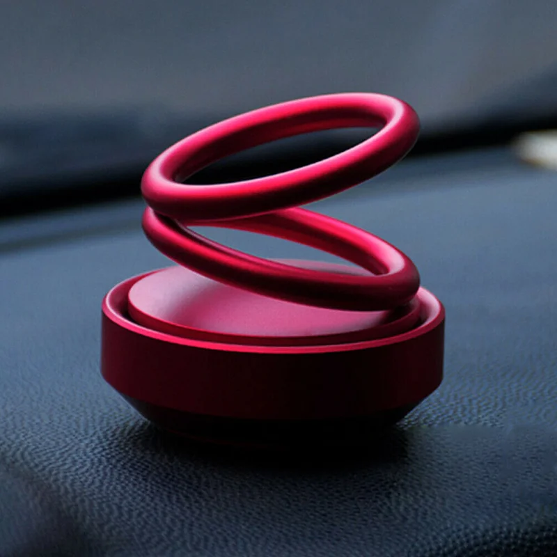 New Creative Double Ring Rotating Perfume Car Air Freshener Filler Solid Car Stick UFO Car Air Fragrance Decor Car Accessories
New Creative Double Ring Rotating Perfume Car Air Freshener Filler Solid Car Stick UFO Car Air Fragrance Decor Car Accessories
