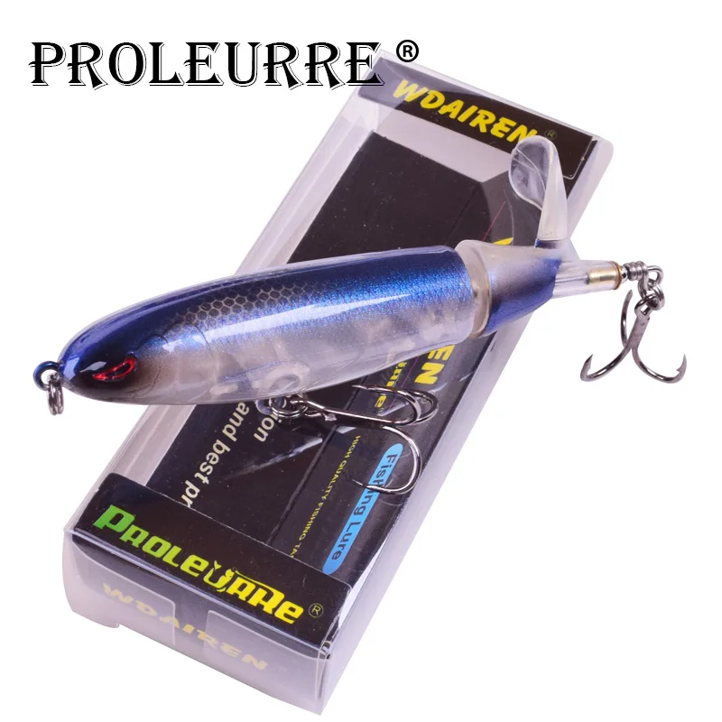 Proleurre Rotating Tail Fishing Wobblers Pesca Boxed Popper Fishing Lures 13.5g 10cm Professional Floating Fishing Bait
Proleurre Rotating Tail Fishing Wobblers Pesca Boxed Popper Fishing Lures 13.5g 10cm Professional Floating Fishing Bait