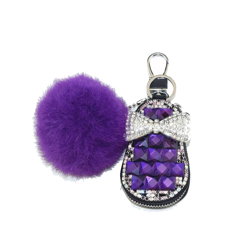 2019 Fashion 6 color Diamond bow Women Car Key Holder Case Bag Key Chain Housekeeper Organizer With Hairball
2019 Fashion 6 color Diamond bow Women Car Key Holder Case Bag Key Chain Housekeeper Organizer With Hairball