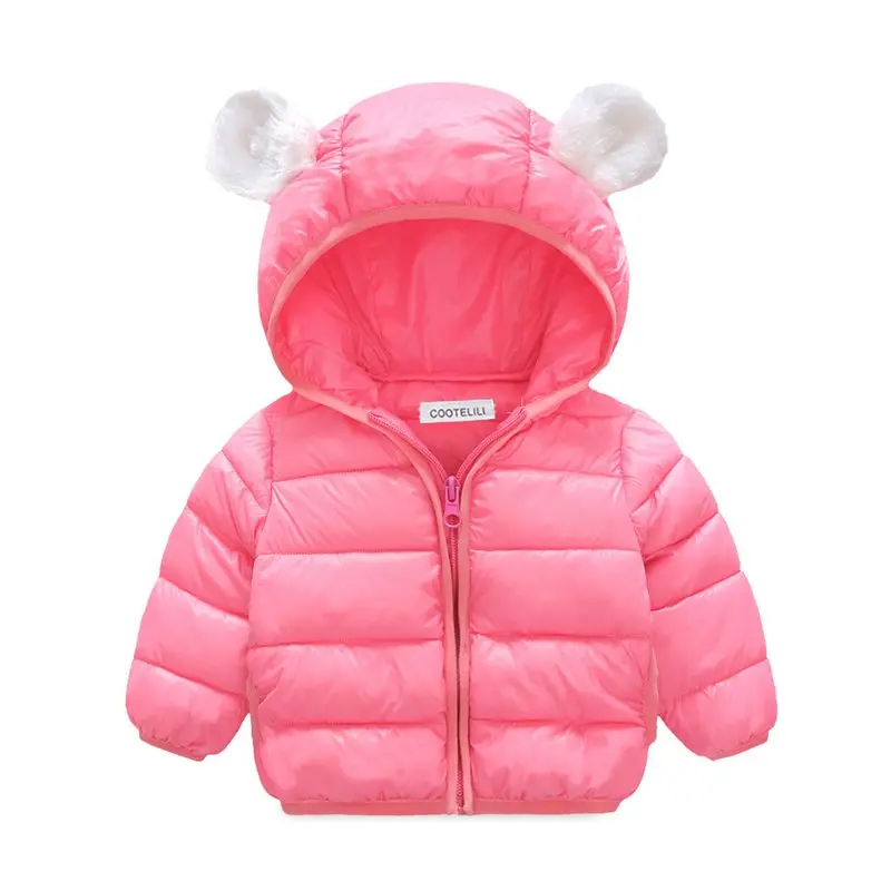COOTELILI 66-100cm Infant Baby Girl Clothes Kawaii Bear Kids Winter Jacket Hooded Parkas For Girls Snowsuit Winter Coat For Boys (9)