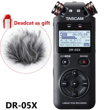 New version TASCAM DR05x DR-05X Handheld Professional Portable Digital Voice Recorder MP3 Recording Pen USB Audio Interface New version TASCAM DR05x DR-05X Handheld Professional Portable Digital Voice Recorder MP3 Recording Pen USB Audio Interface